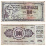 Novac SFRJ od 1000 dinara, 1981., MGKc 10768